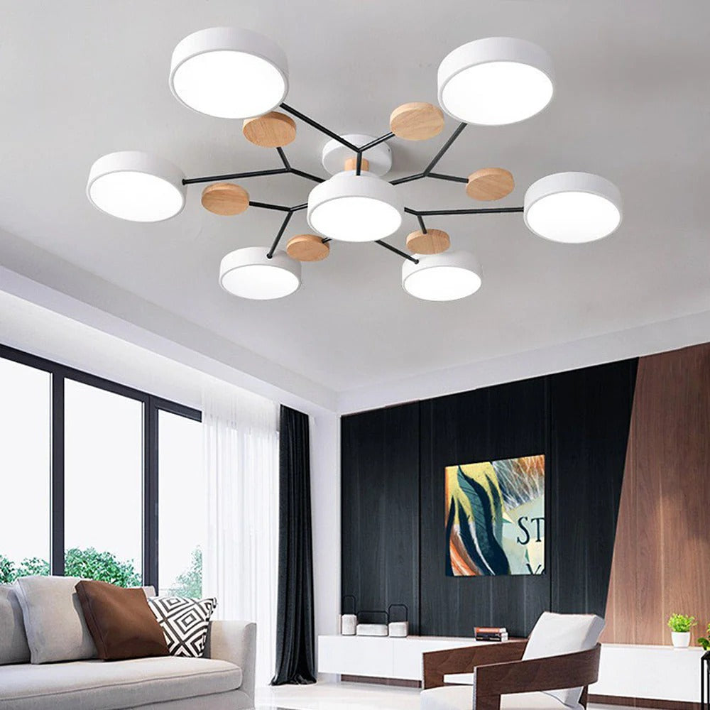 Luz de techo empotrada moderna LED para iluminación de habitaciones