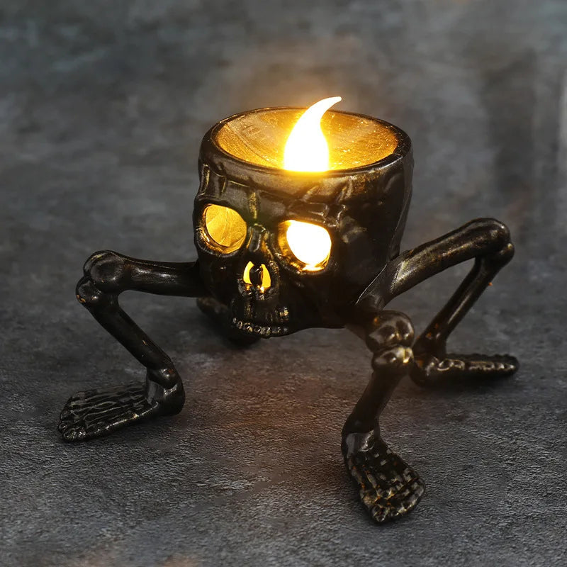 Halloween Flameless Tea Light Candles - product detail 4