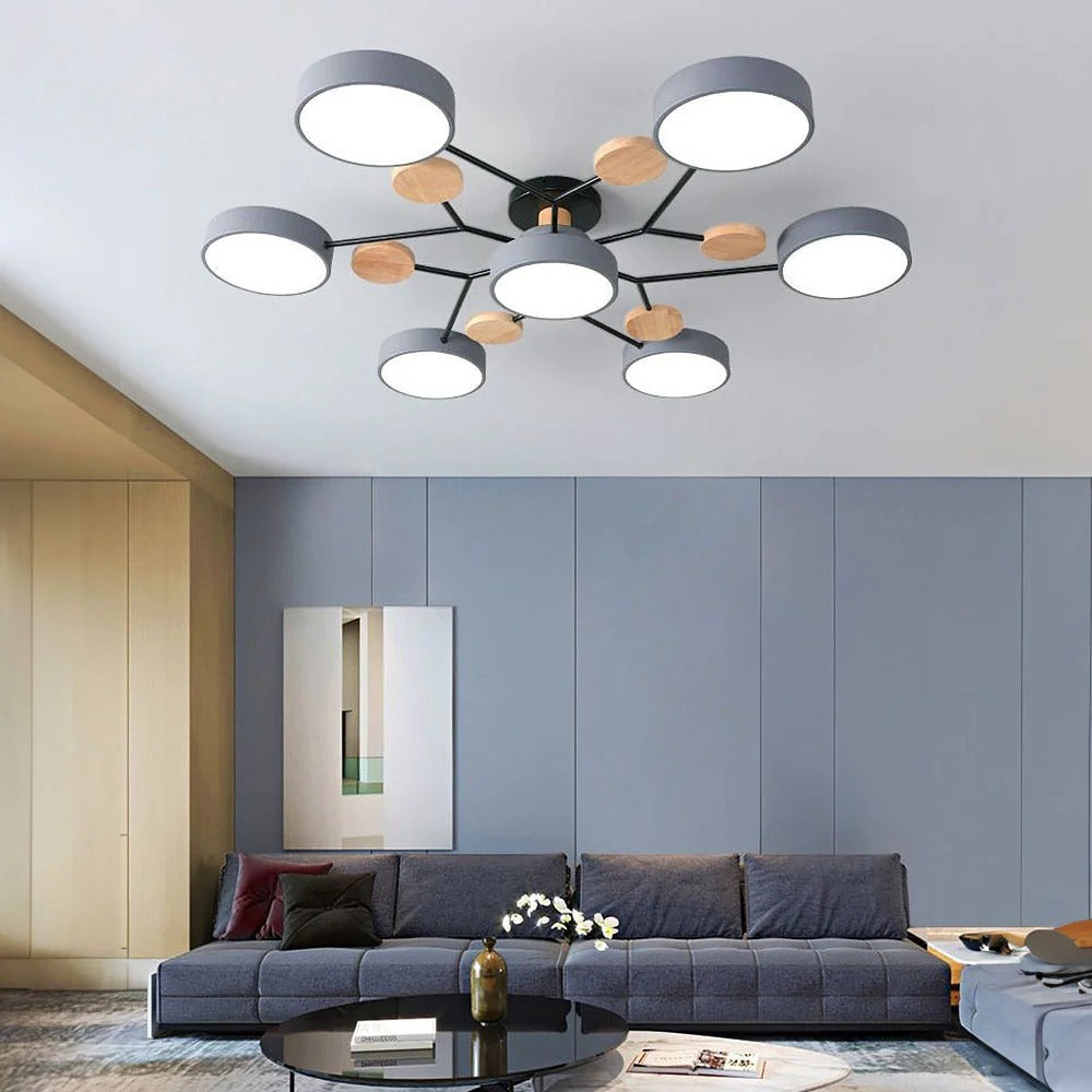 Luz de techo empotrada moderna LED para iluminación de habitaciones