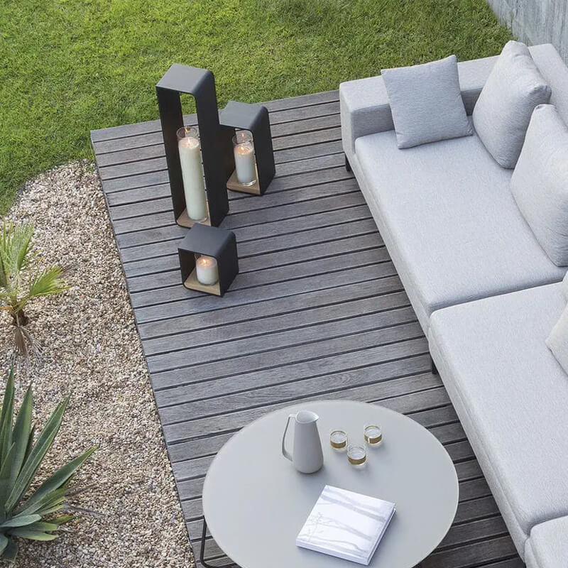 Luz moderna para senderos y jardines exteriores