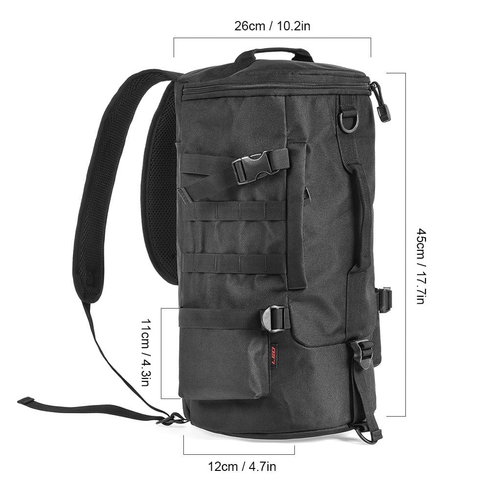 Fishing Tackle Backpack Tackle Box Organizer with Rod - product detail 6