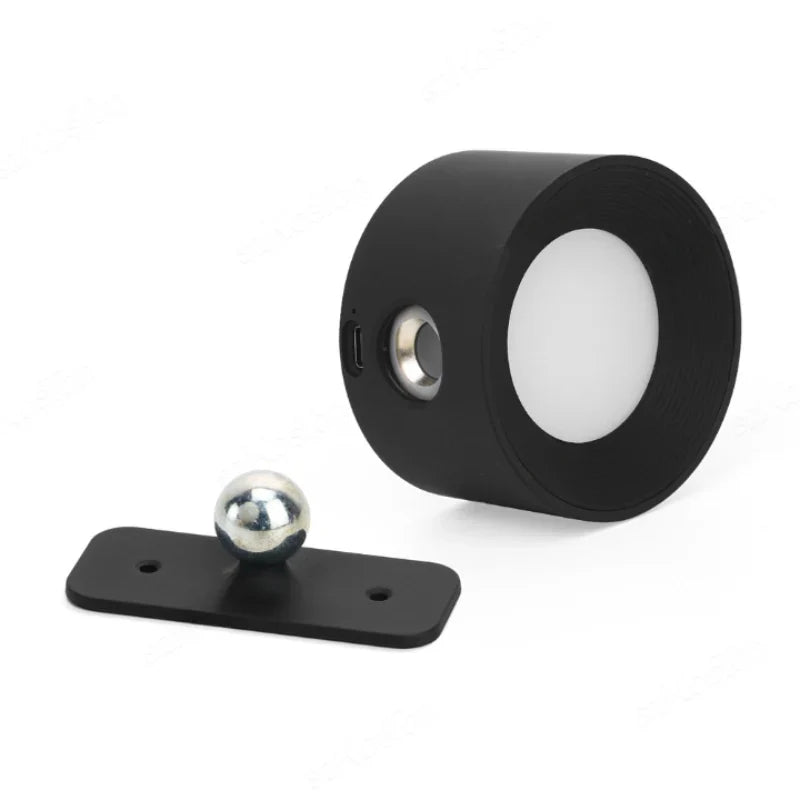 Luz de pared con montaje magnético, regulable y portátil