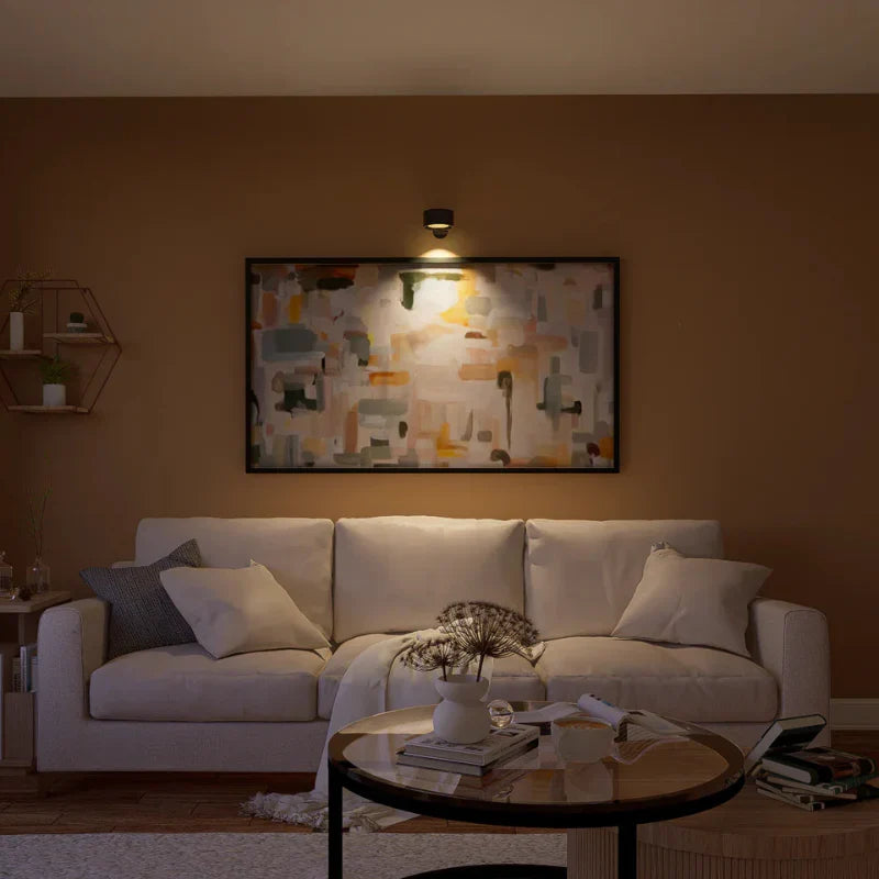 Luz de pared con montaje magnético, regulable y portátil