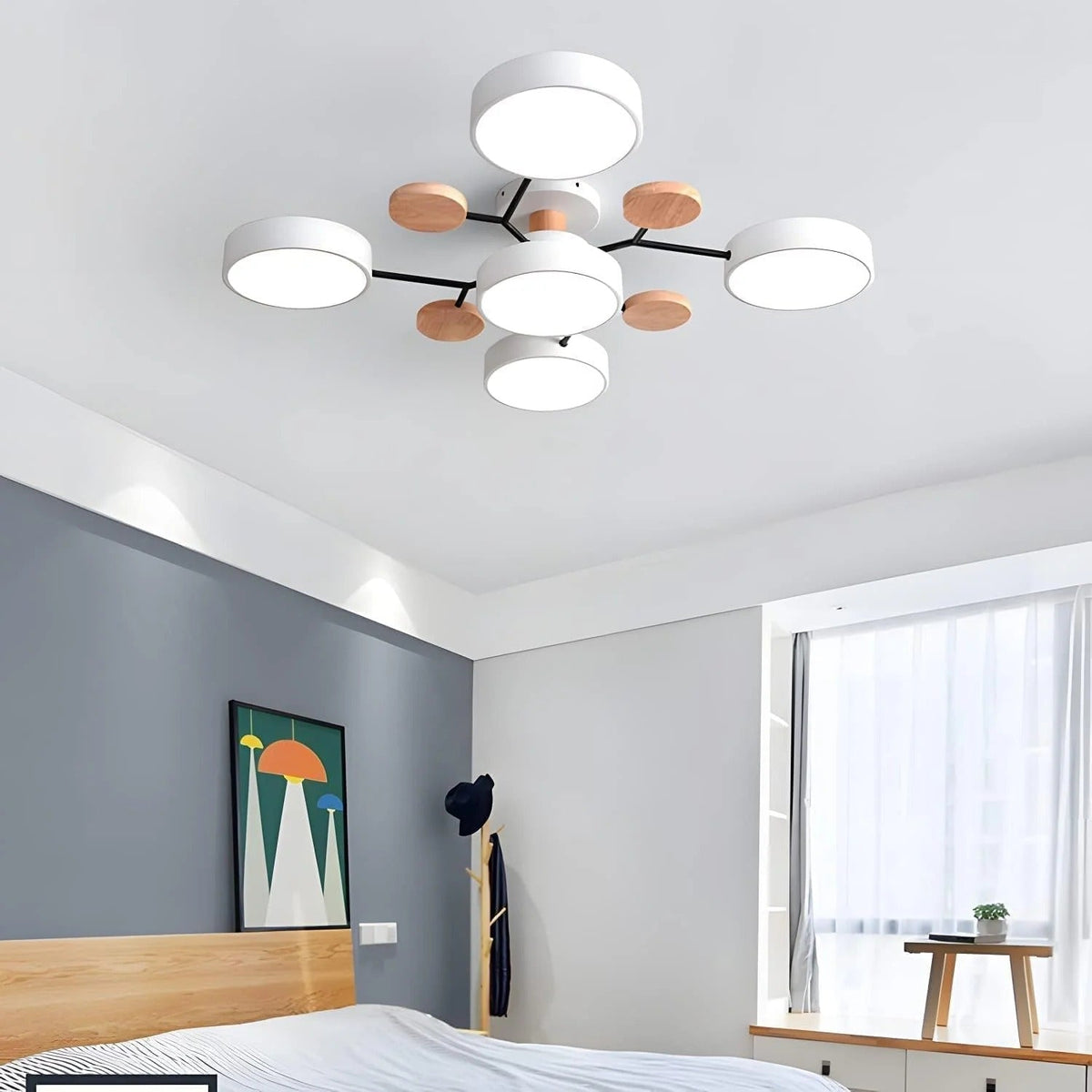 Luz de techo empotrada moderna LED para iluminación de habitaciones