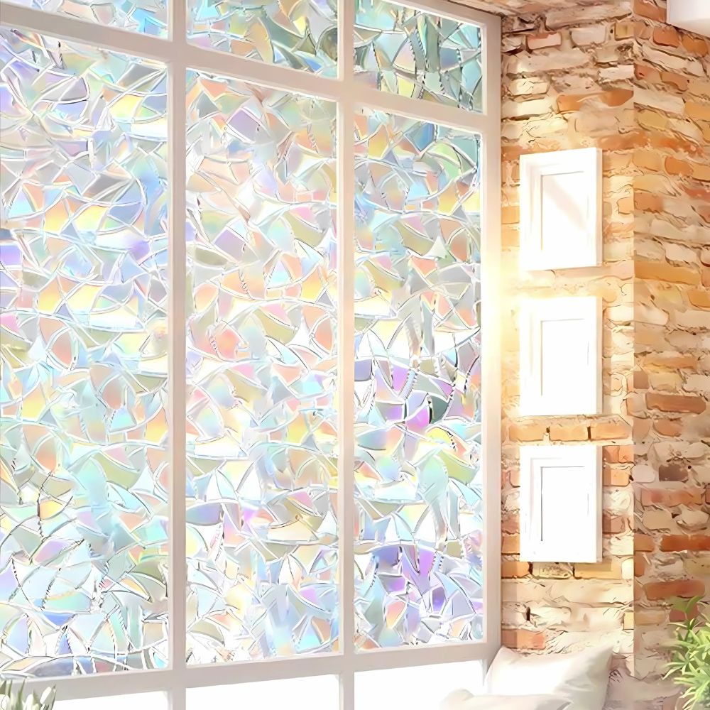 Decorative Rainbow Window Stained Glass Effect Privacy Film - product image 5