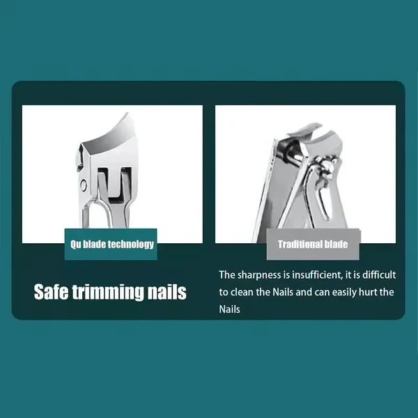Wide Jaw Nail Clipper with Anti-Splash Design - product image 5