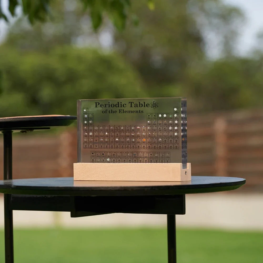 Lámpara Educativa de la Tabla Periódica Decorativa Científica con Iluminación