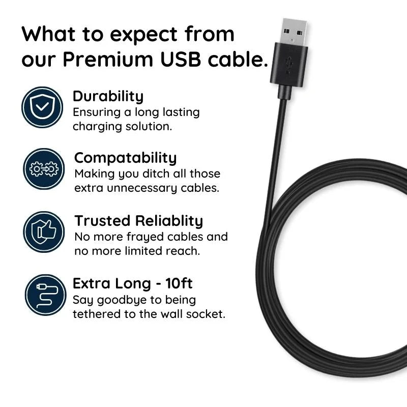 10ft Premium Micro USB Cable - product image 9
