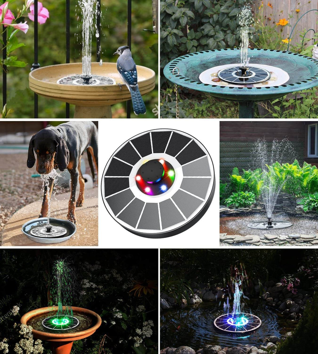 LED Solar Energy Fountain - product detail 5