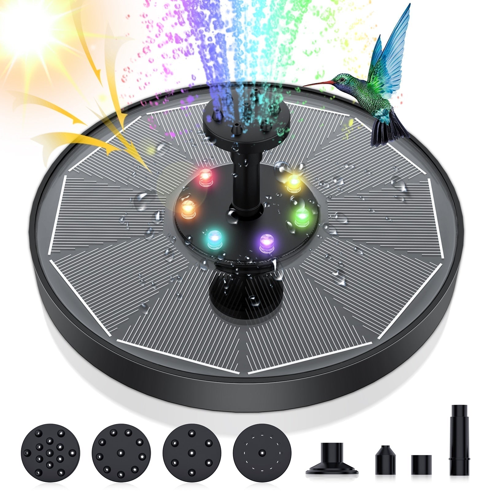 LED Solar Energy Fountain - product detail 7