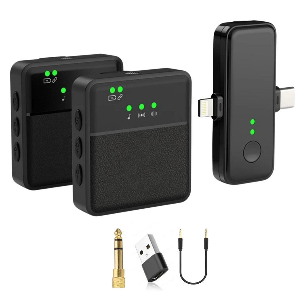 Wireless Bluetooth Lavalier Lapel Microphone - product detail 9