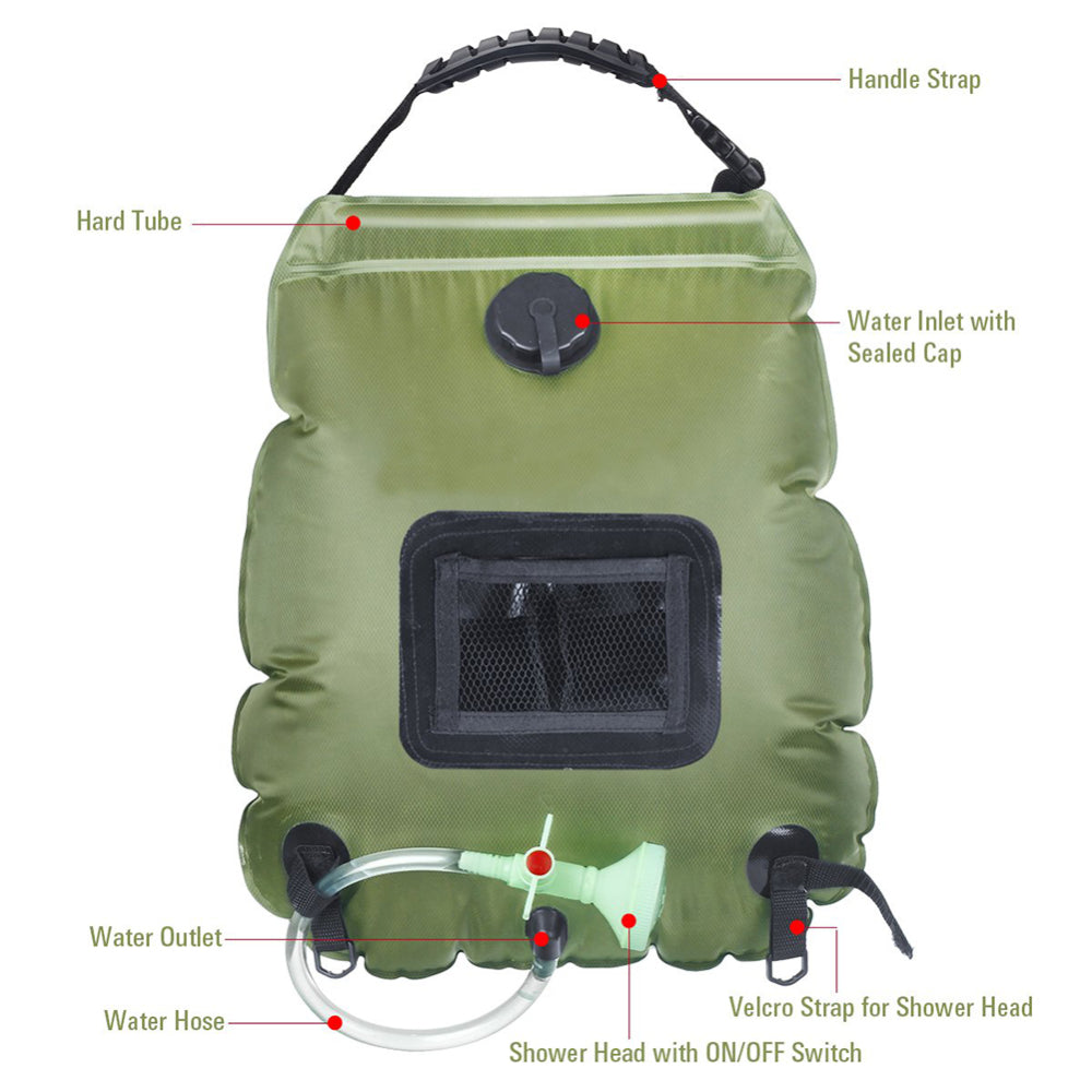 Outdoor Shower Water Bag - product detail 3