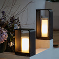 Luz LED cuadrada para exteriores Iluminación moderna para jardín y patio