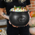 NOMOVA Witch Cauldron Halloween Candy Bowl