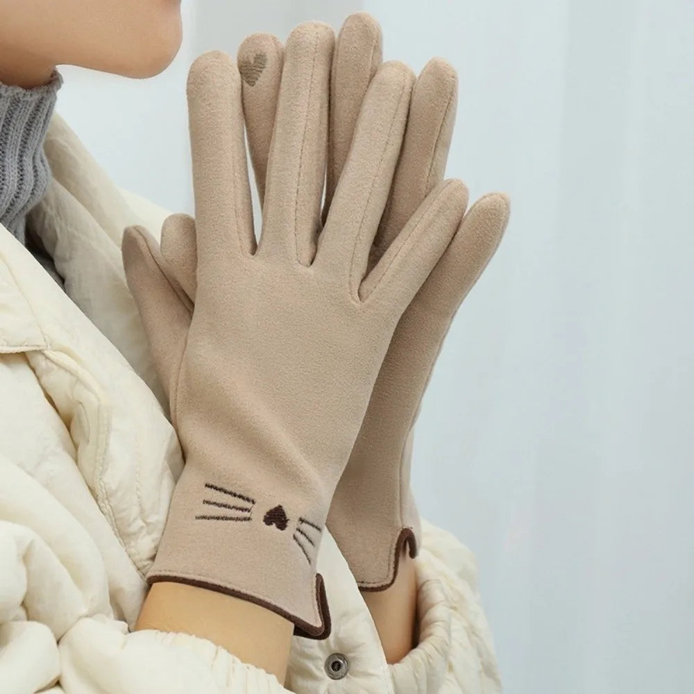 NOMOVA Cat Touchscreen Winter Gloves for Women
