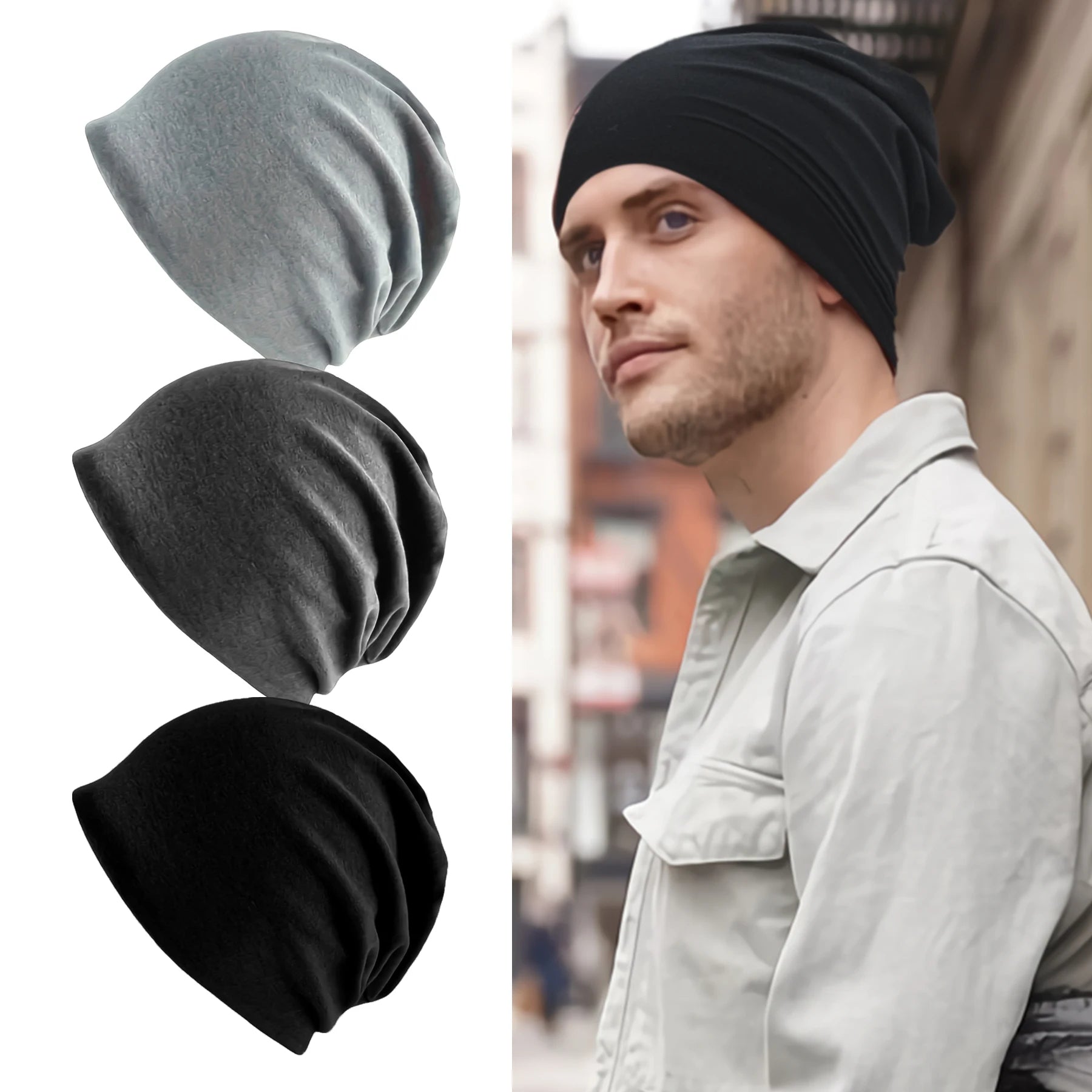 NOMOVA Cozy Slouch Hat Beanie Cap