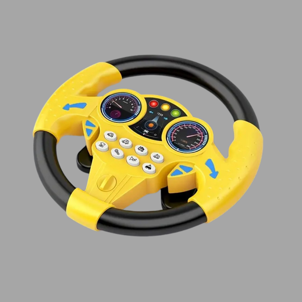 Kid's Electric Simulation Steering Wheel Suction Attachment - product image 4