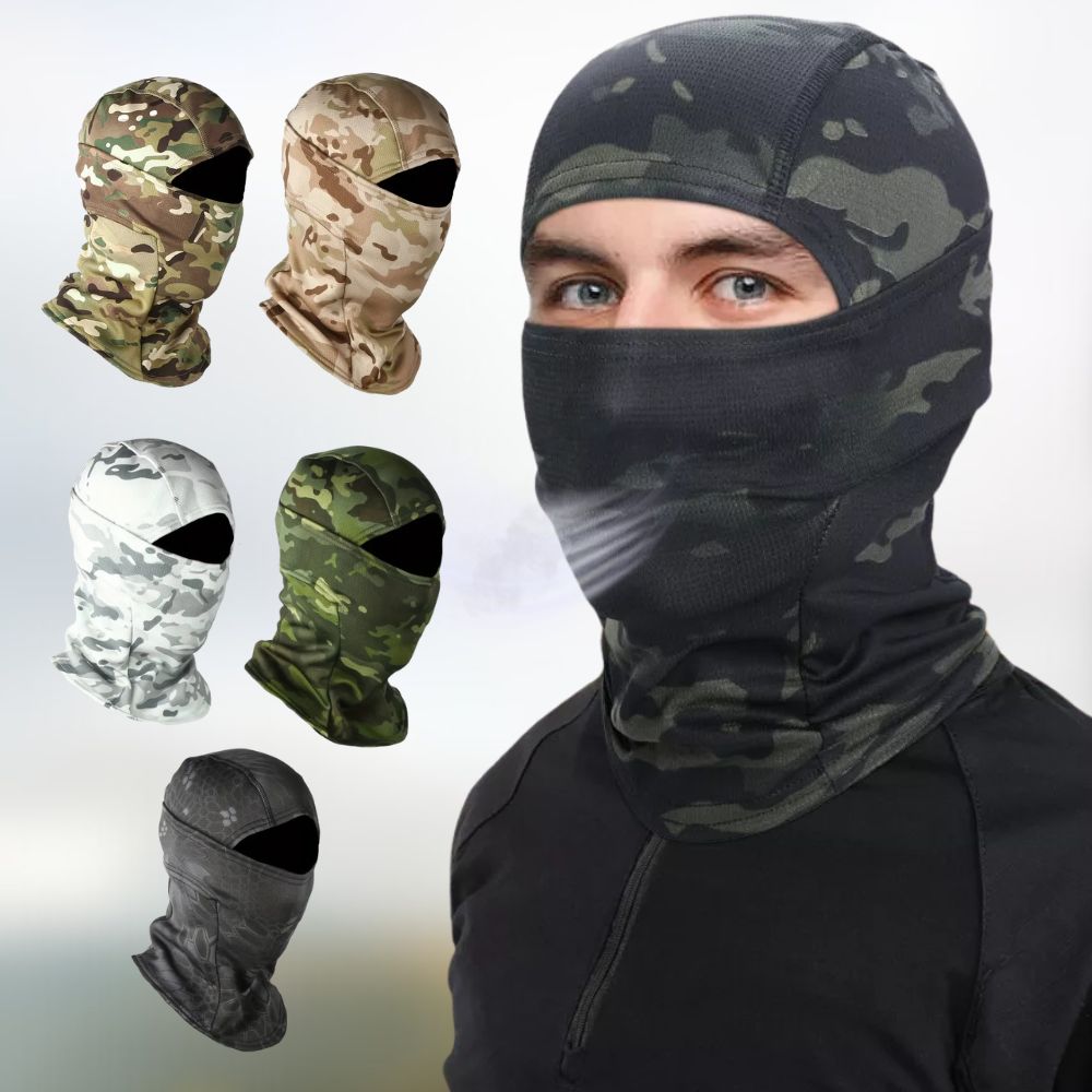 Fleece Lined Camouflage Balaclava Full Face Mask - product image 1