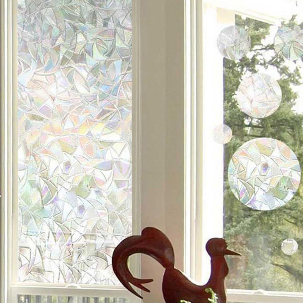 Decorative Rainbow Window Stained Glass Effect Privacy Film - product image 3