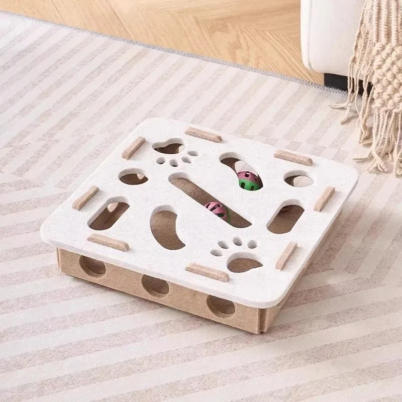 Felt Interactive Cat Puzzle Toy Box - product detail 7
