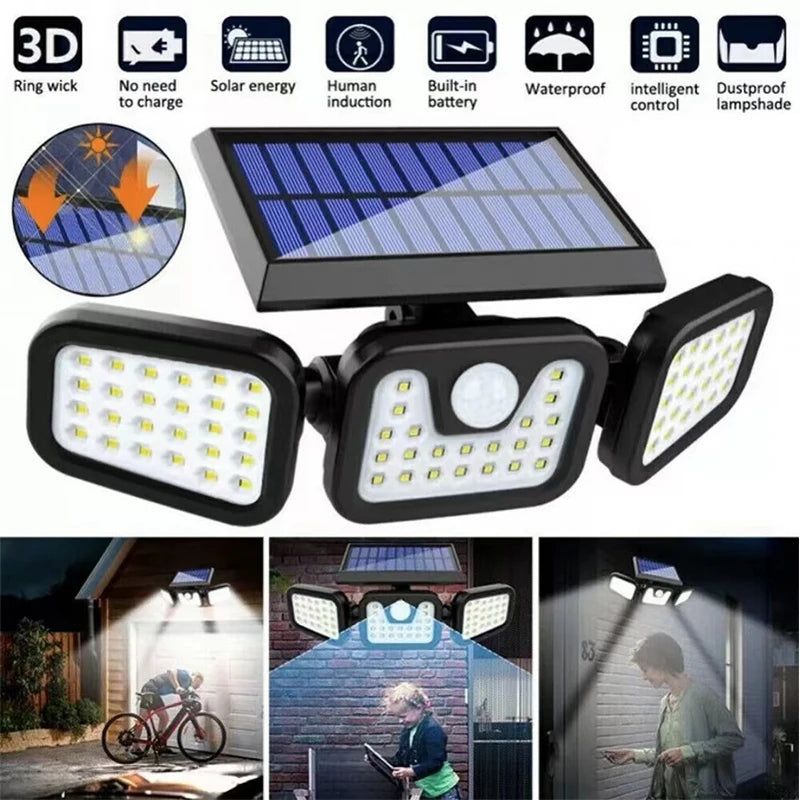 Motion Sensor Solar Light for Outdoor Use - product detail 4