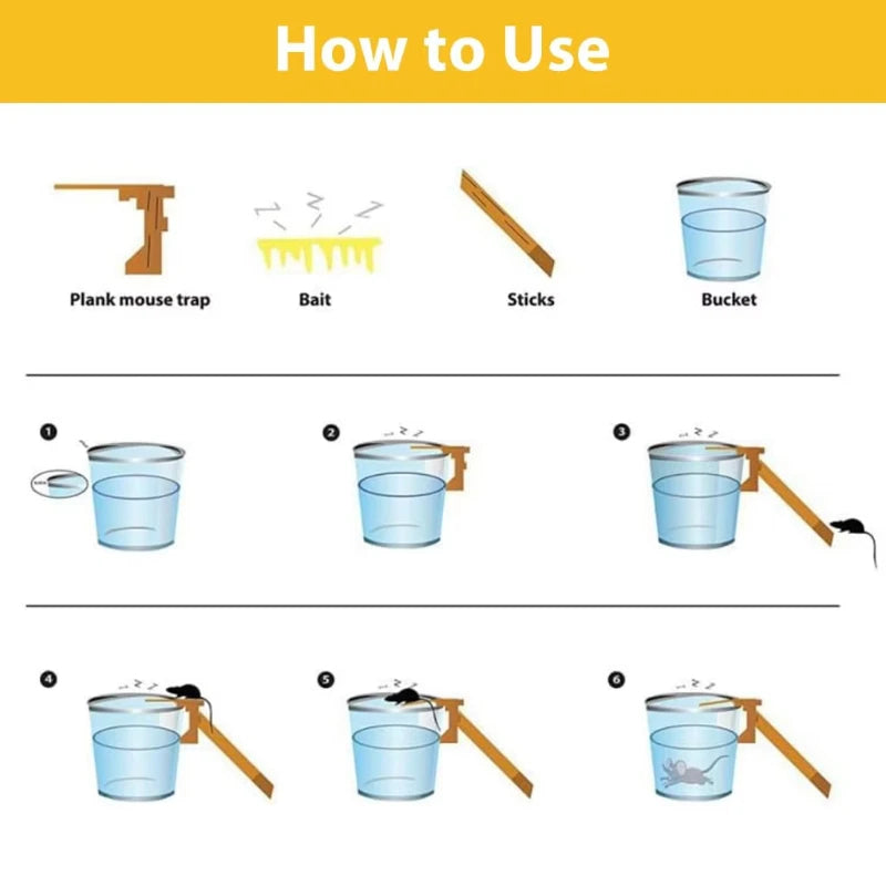 Walk the Plank Humane Reusable Mouse Trap - product detail 2