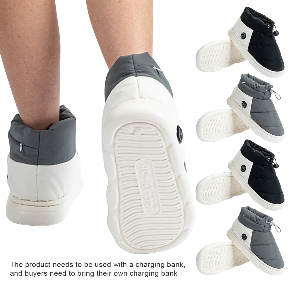 Heated Shoes with Adjustable Foot Warmers - product detail 3