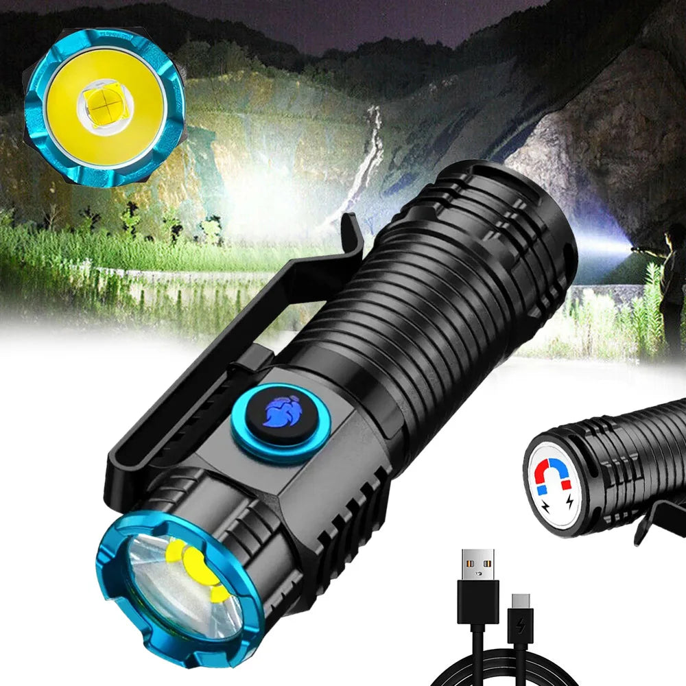NOMOVA Compact Rechargeable Flashlight LED Torch
