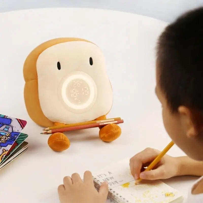 Alarm Clock Plushie with Night Light - product detail 4