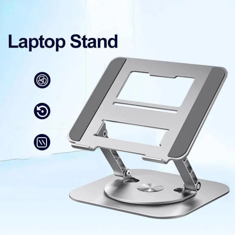 NOMOVA Laptop Stand Aluminum Alloy 360 Degree Rotating Bracket
