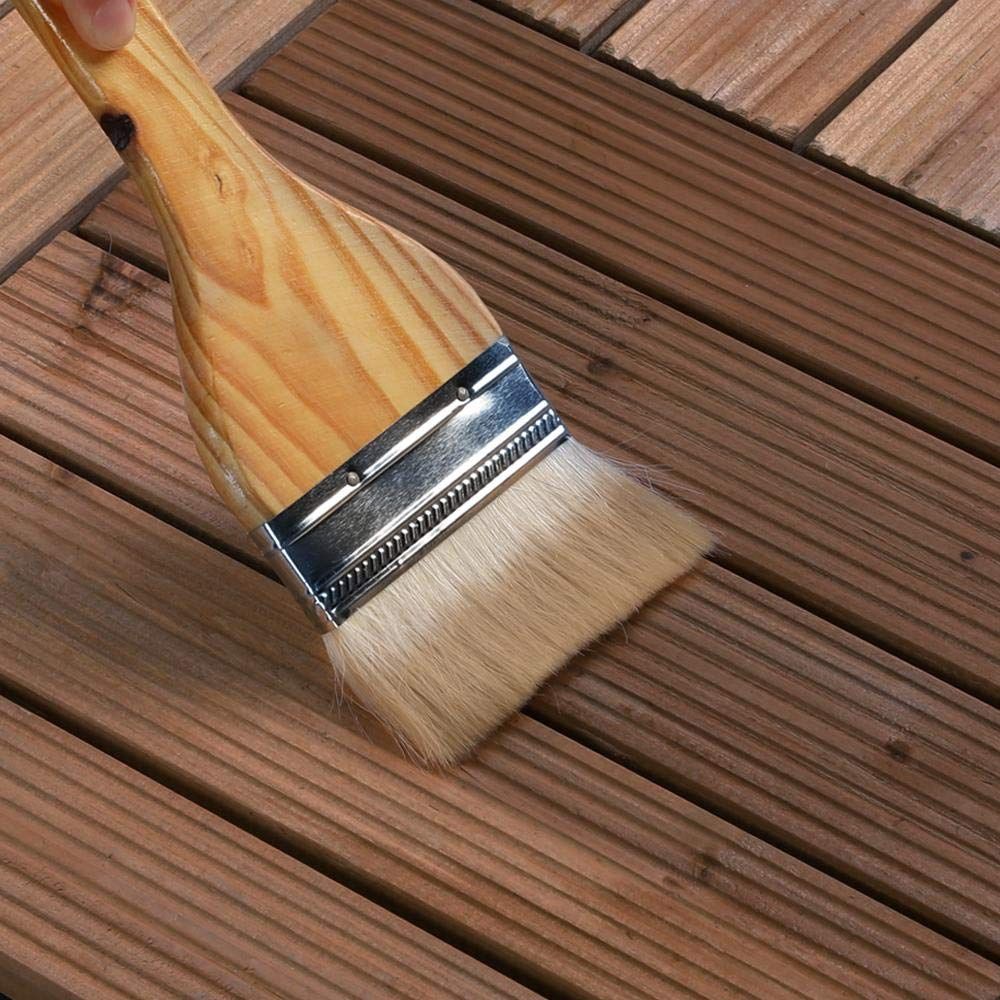 Interlocking Outdoor Patio Wood Flooring Deck Tiles 27Pcs - product detail 2