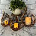 GlimmerDrop™ Candle Holder