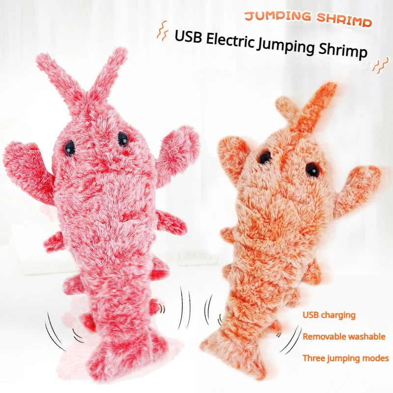 Electric Jumping Shrimp Pet Toy - product detail 2