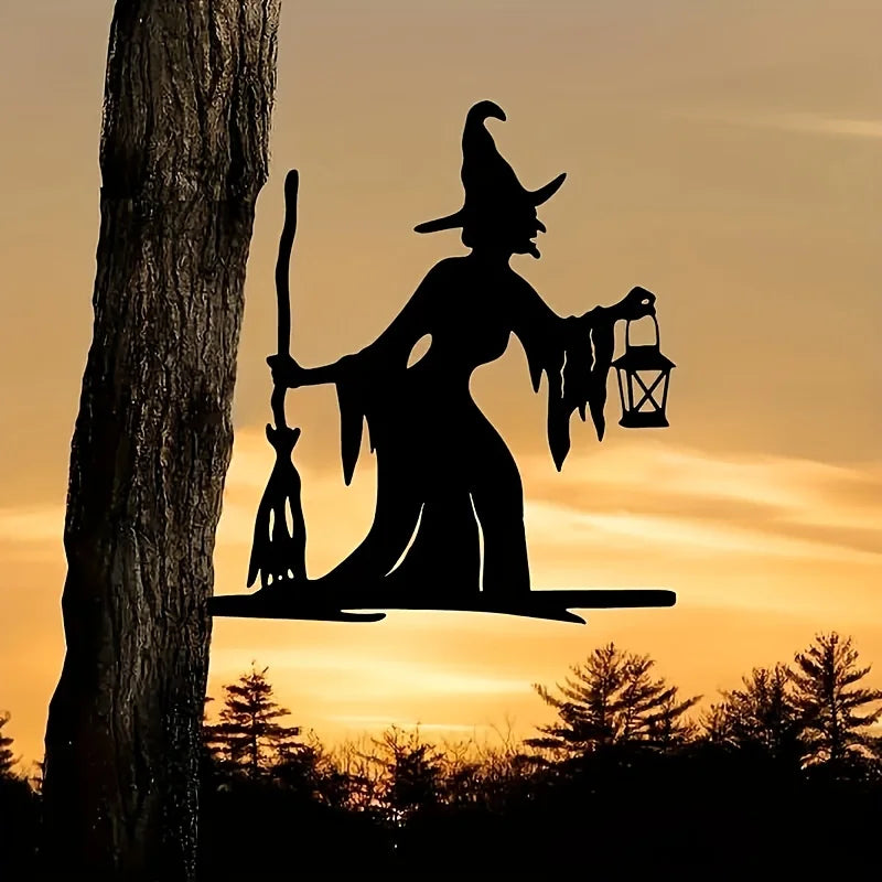 NOMOVA Halloween Witch Garden Stake Outdoor Decor