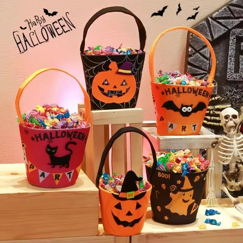 Halloween Treat Bags Candy Bucket - product detail 4