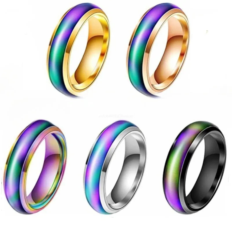Stainless Steel Mood Ring - product detail 3