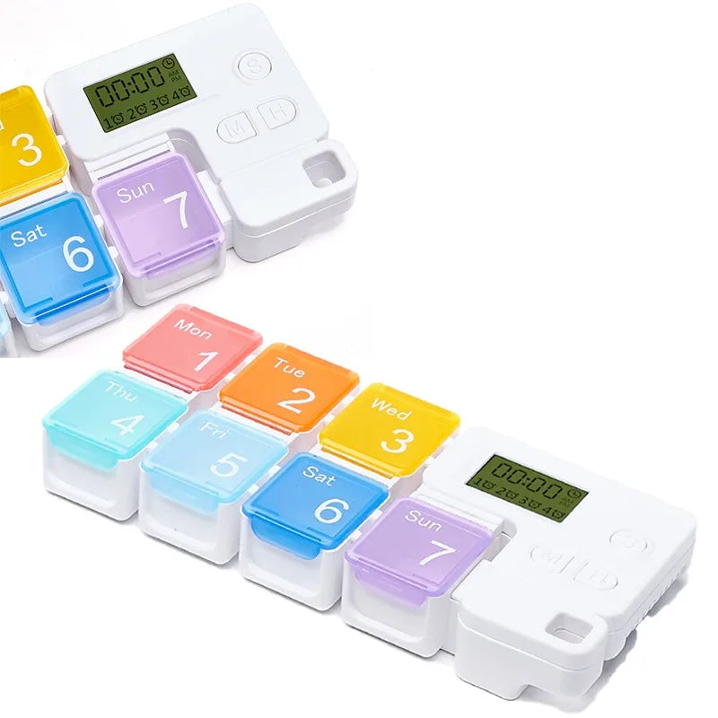 NOMOVA Smart Electronic Weekly Pill Organizer
