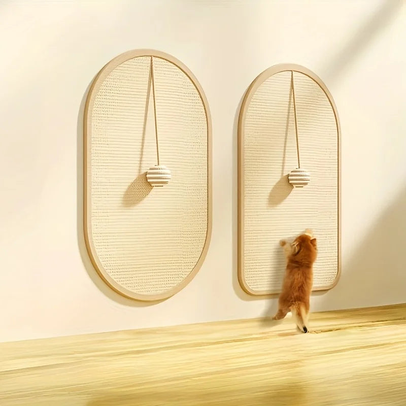NOMOVA Sisal 3 in 1 Wall Mounted Cat Scratch Pad