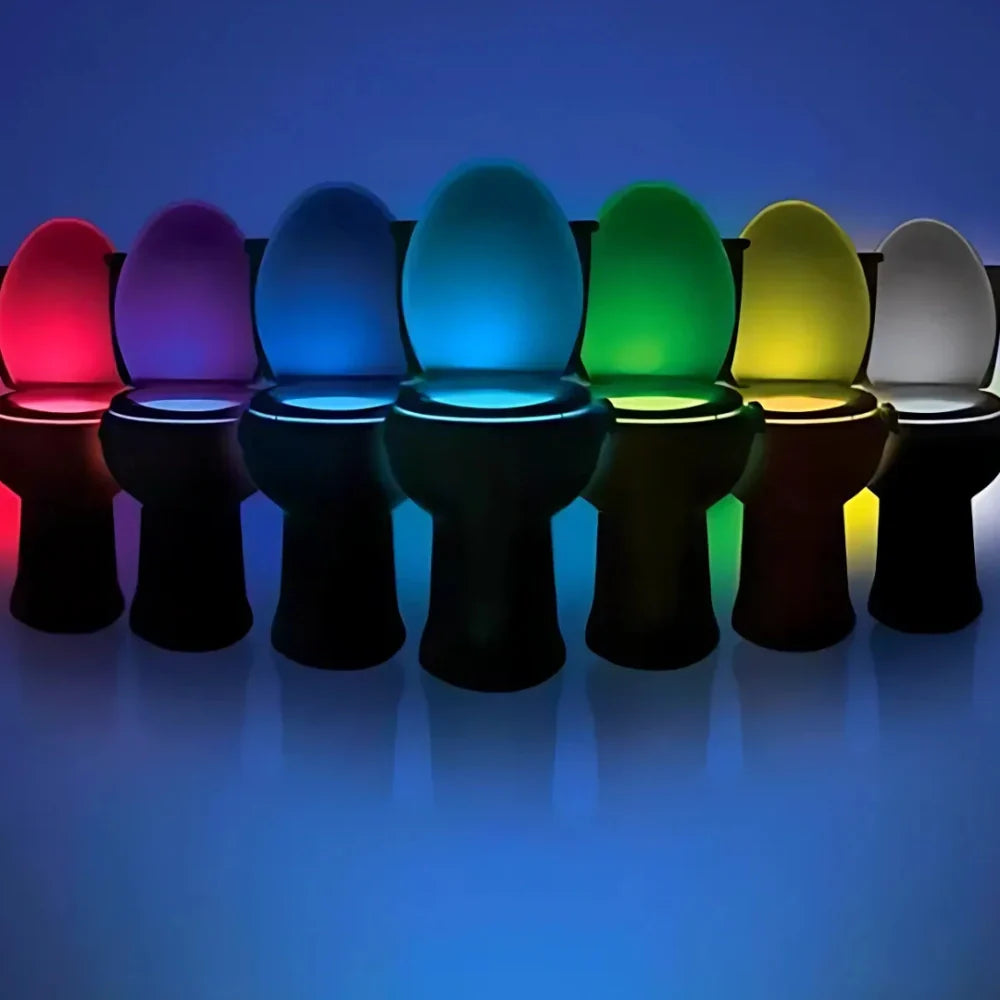 Luz LED para inodoro inteligente activada por movimiento