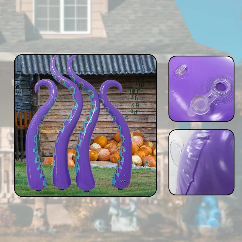 Giant Inflatable Octopus Tentacles Scary Halloween - product detail 5