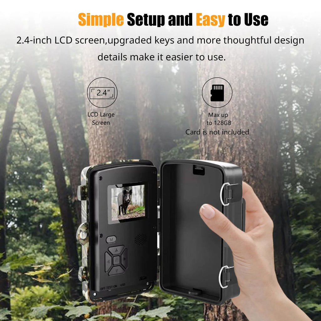 1080P Night Vision Trail Camera - product detail 4