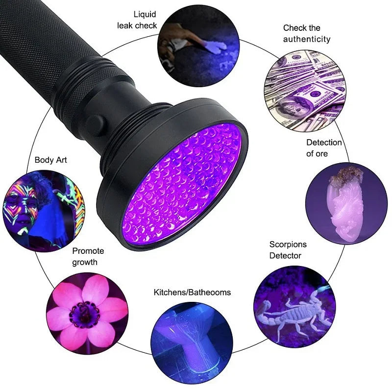 UV Flashlight for Bed Bug Detection and Stain Finder - product detail 4