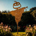 NOMOVA Rustic Scary Pumpkin Scarecrow Halloween Decor