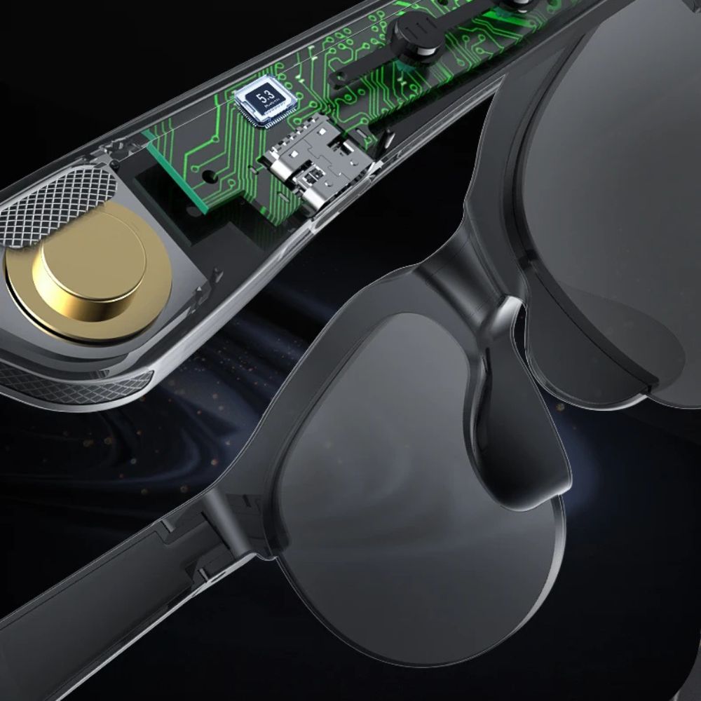 Smart Bluetooth Language Translation Earphone Glasses - product detail 3