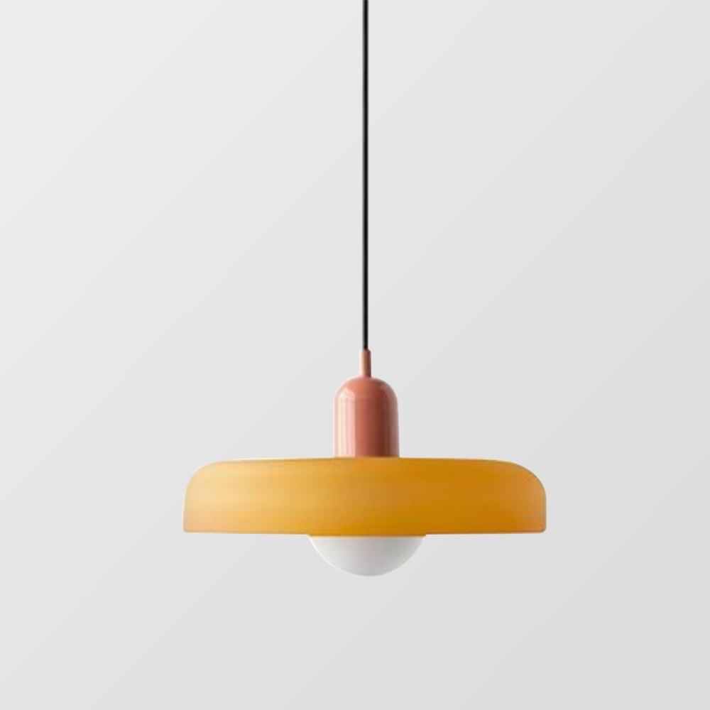 Lámpara colgante decorativa moderna de colores para techo