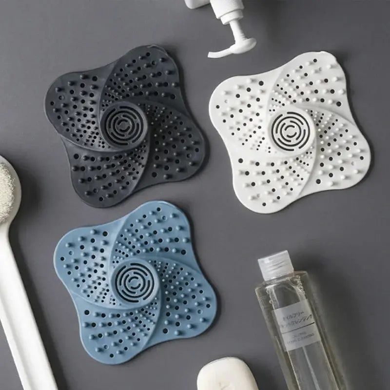 NOMOVA Anti Blocking Spiral Shower Drain Hair Catcher