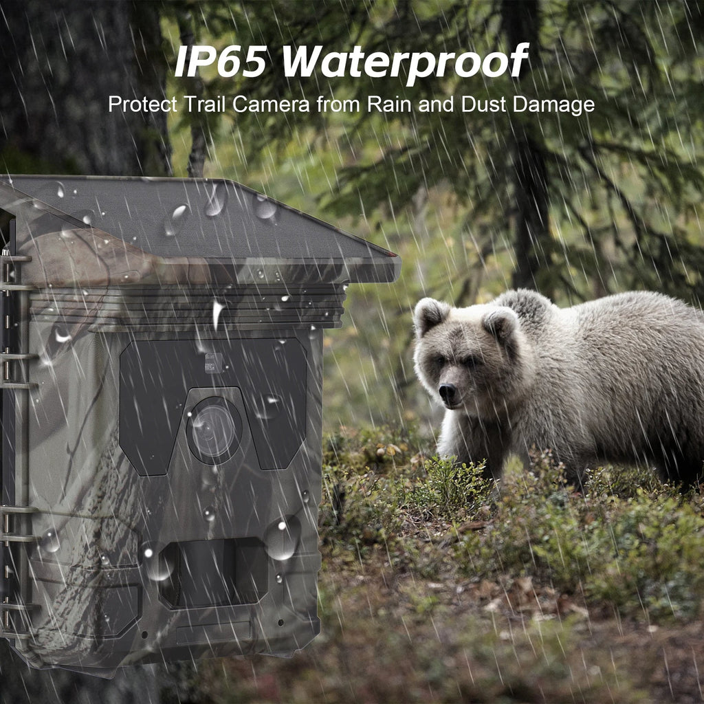 Solar Powered Night Vision Trail Camera - product detail 5