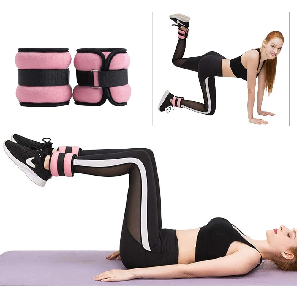 NOMOVA Adjustable Ankle and Wrist Weights