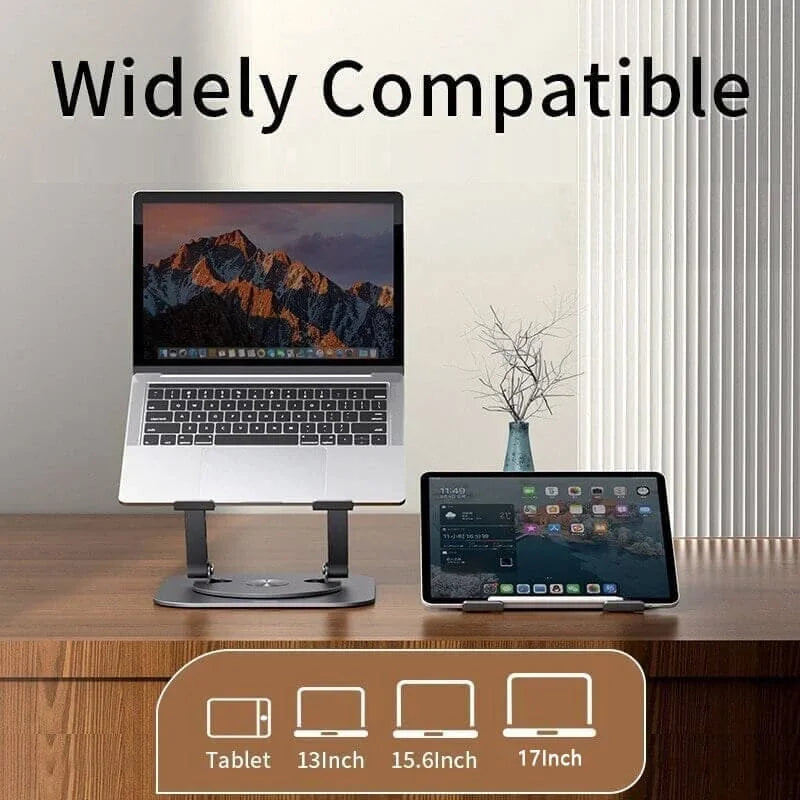 Laptop Stand Aluminum Alloy 360 Degree Rotating Bracket - product detail 9