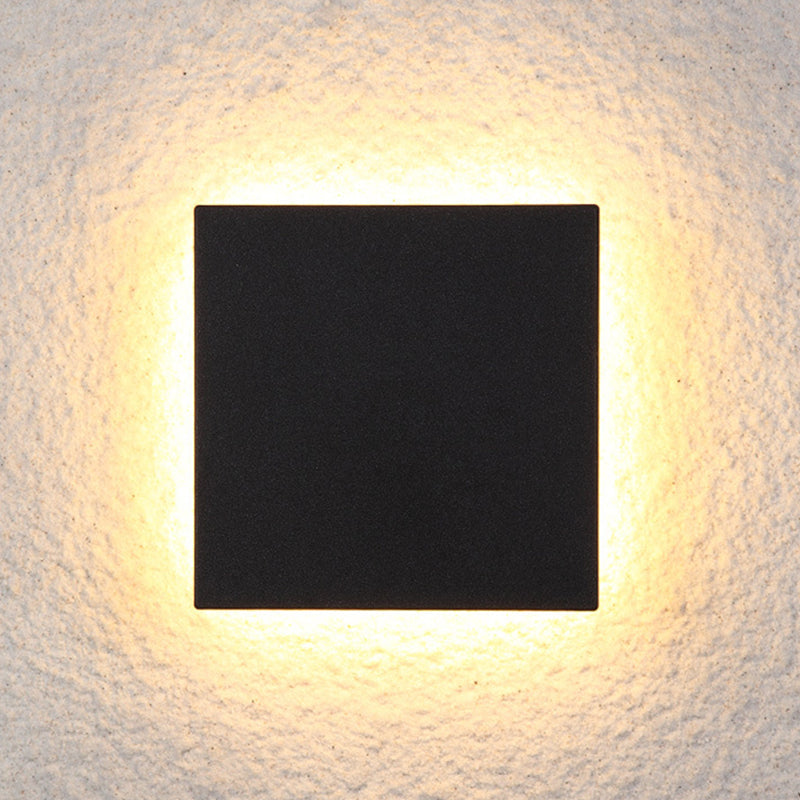 Luz de pared exterior LED con iluminación hacia arriba y hacia abajo
